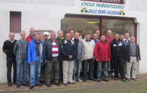 Très bon accueil par le club cycliste de Parentis en Borne